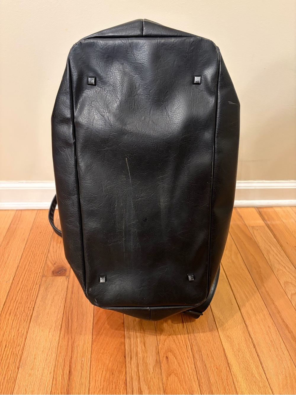 BÉIS The Weekender Bag Black Structured Bottom Compartment Laptop Sleeve - Picture 12 of 15